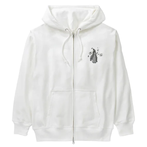 神さま Heavyweight Zip Hoodie
