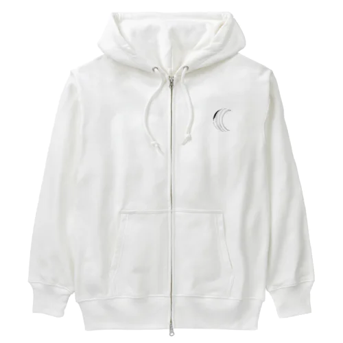 ま Heavyweight Zip Hoodie