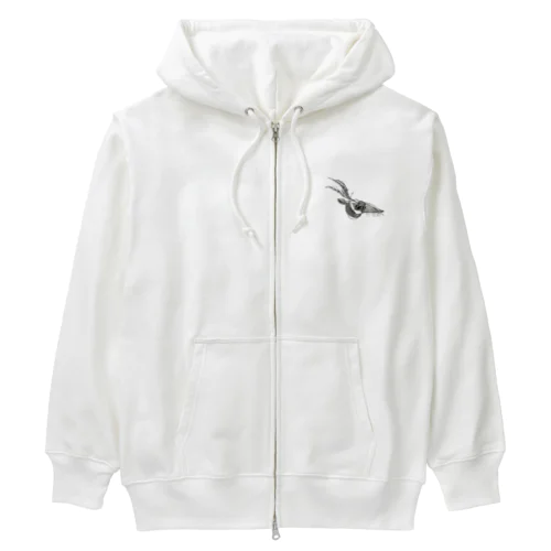 DEAR DEER Heavyweight Zip Hoodie