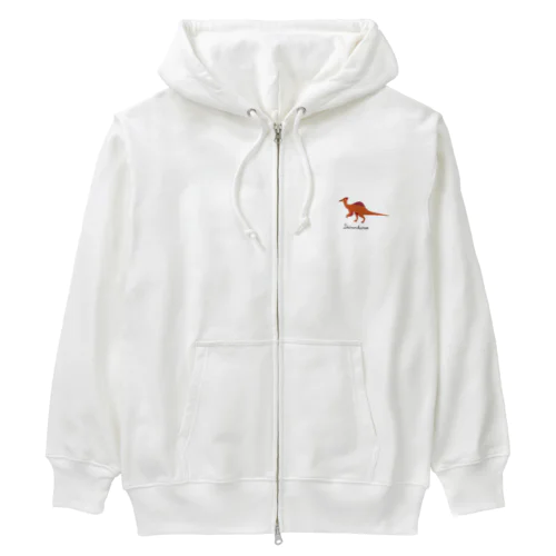 デイノケイルス Heavyweight Zip Hoodie