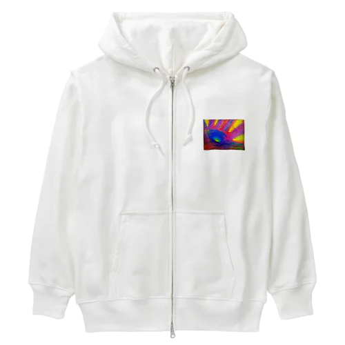 クレヨン　カラフルアート Heavyweight Zip Hoodie