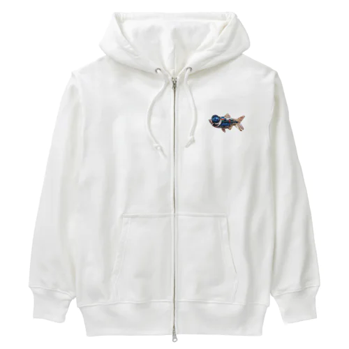 新械生物キンメダイ Heavyweight Zip Hoodie