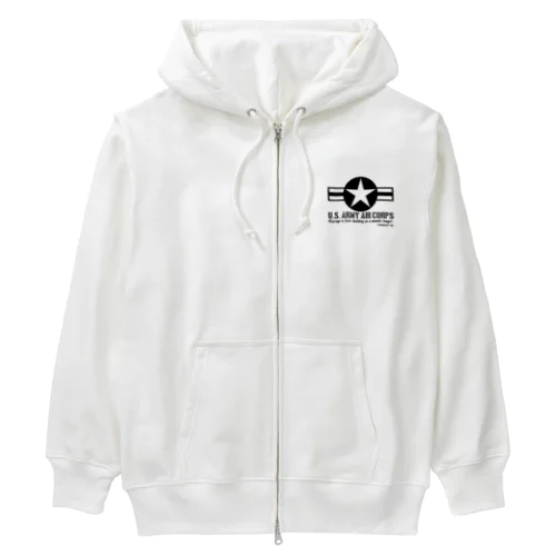 USAAC Heavyweight Zip Hoodie