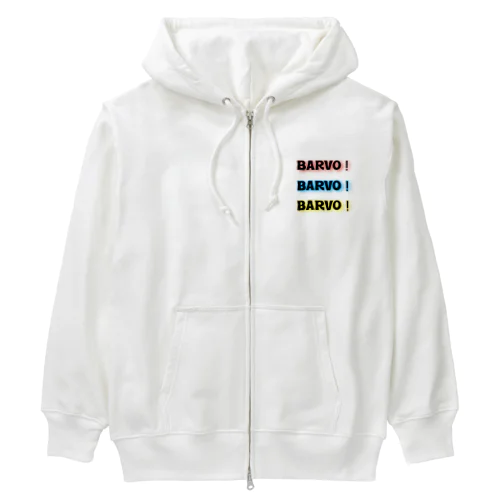 BARVO！BARVO！BARVO！ Heavyweight Zip Hoodie