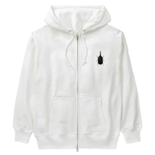 サタンオオカブト Heavyweight Zip Hoodie