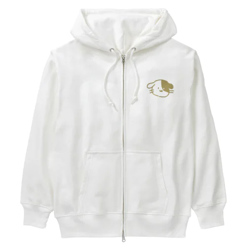 ゆるいぬ（どうぶつシリーズ） Heavyweight Zip Hoodie