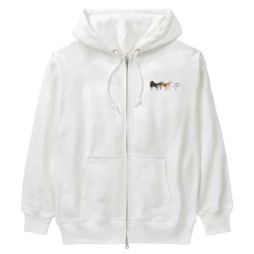 秋田犬ズ Heavyweight Zip Hoodie