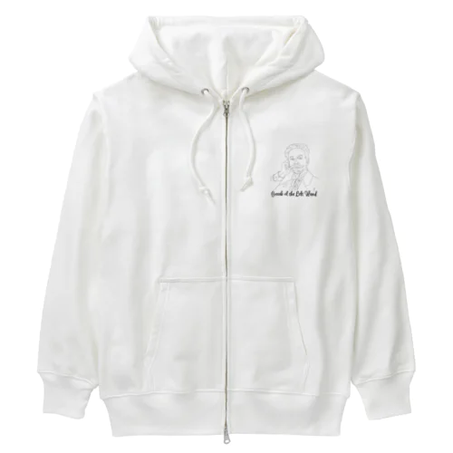 スクリャービン（モノトーン） Heavyweight Zip Hoodie