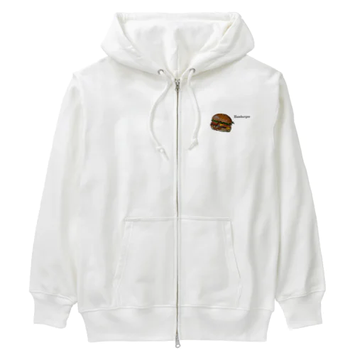 ハンバーガー Heavyweight Zip Hoodie