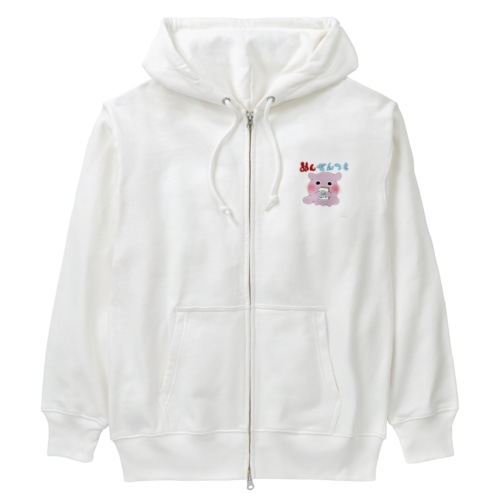 めんだこのめんちゃん(めんぜんつも) Heavyweight Zip Hoodie