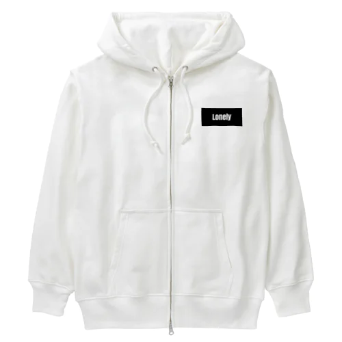 1人でも寂しくないよ Heavyweight Zip Hoodie