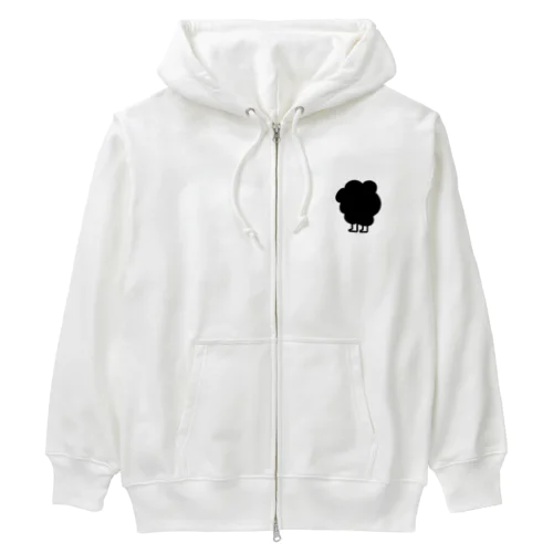 ボードゲームカフェランビーフィッシュ-ランビーくん Heavyweight Zip Hoodie