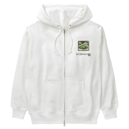 かえる Heavyweight Zip Hoodie