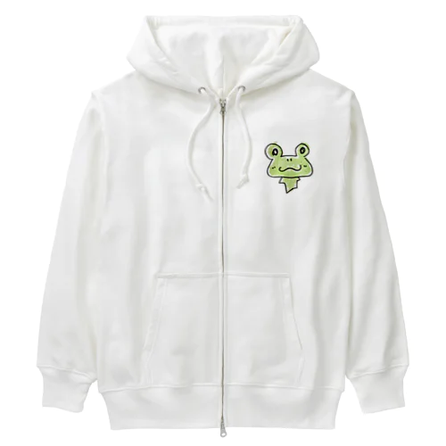 カエルのはんちゃん Heavyweight Zip Hoodie