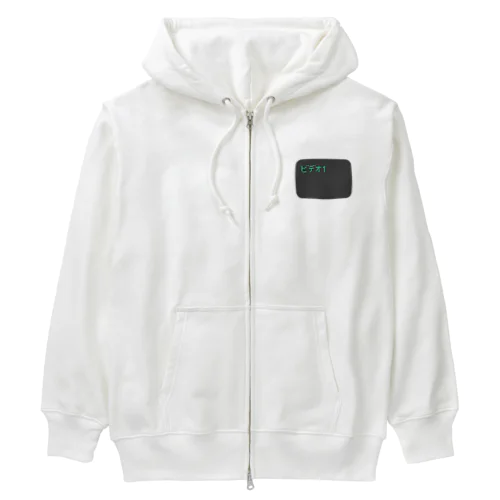 ビデオ1 Heavyweight Zip Hoodie