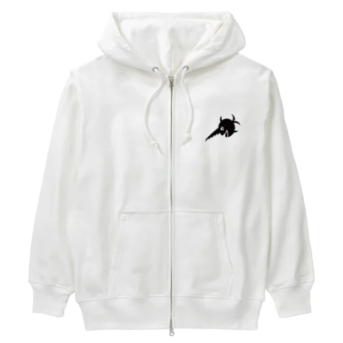 Uボート　笑うソードフィッシュ（左向き） Heavyweight Zip Hoodie