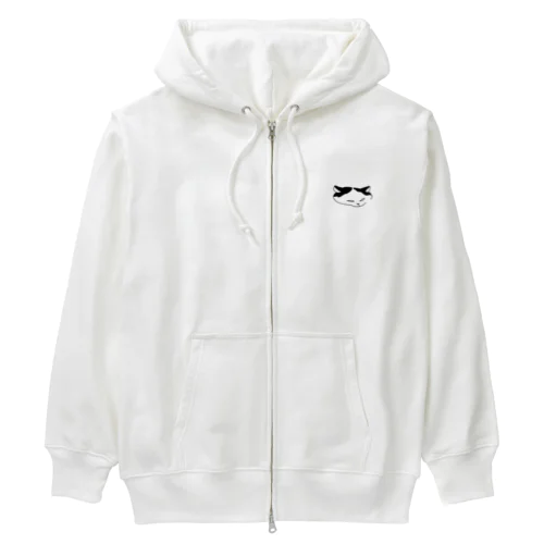 funny Heavyweight Zip Hoodie