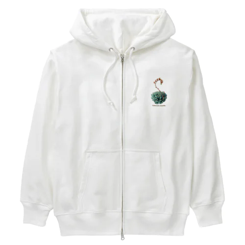 エケベリア・セクンダ（文字有り版） Heavyweight Zip Hoodie