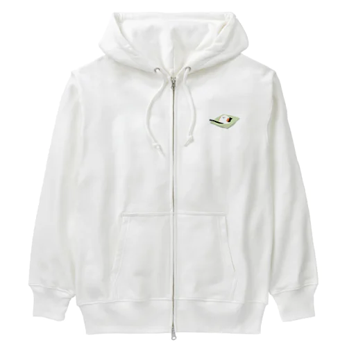 練切シマエナガグッズ Heavyweight Zip Hoodie