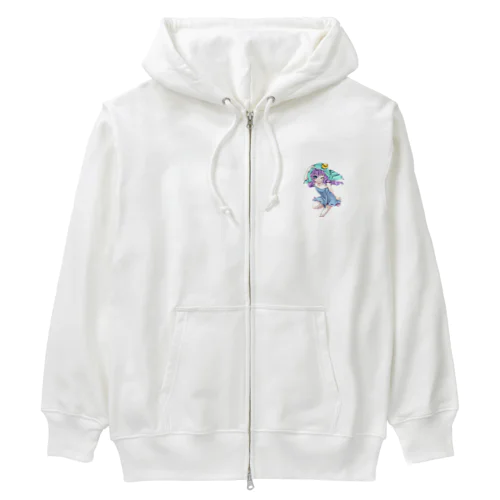 アルキメデスちゃん Heavyweight Zip Hoodie