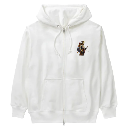 騎士 Heavyweight Zip Hoodie