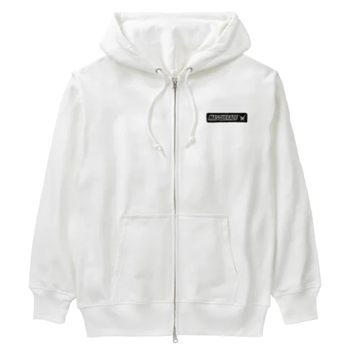 Masqueradeロゴテキスト Heavyweight Zip Hoodie