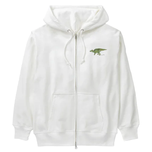 エドモントサウルス・レガリス（白亜紀の牛たち より） Heavyweight Zip Hoodie