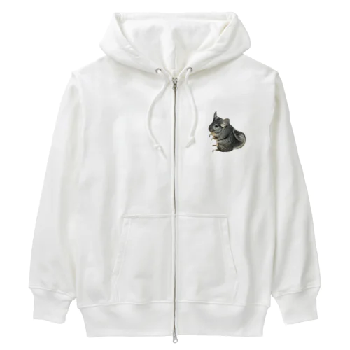 チンチラが好きな人の為のアイテム Heavyweight Zip Hoodie