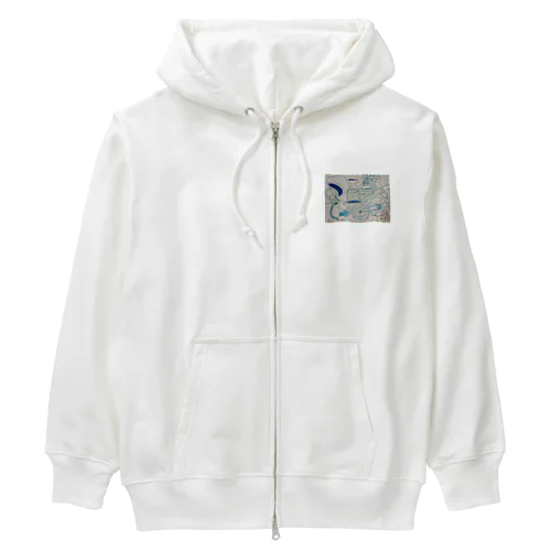 盃 Heavyweight Zip Hoodie