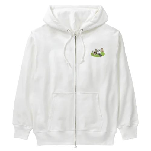 みちくるりなすふ勢ぞろい Heavyweight Zip Hoodie