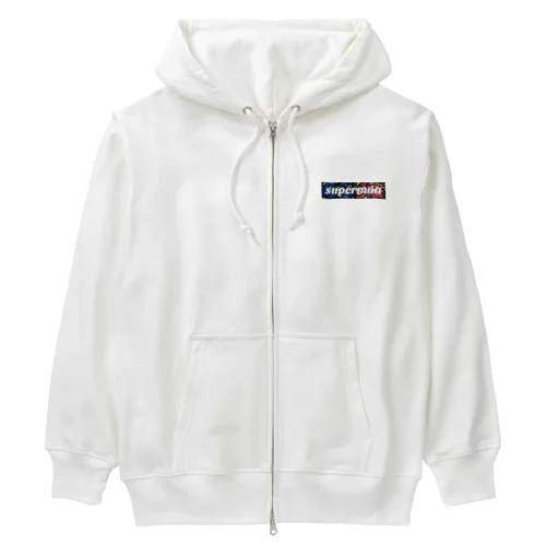 superman Heavyweight Zip Hoodie