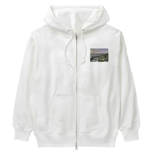 北欧　小さな島へと向かう船 Heavyweight Zip Hoodie