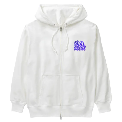 短絡的快楽主義な君たちへ　夏はブルーでドロドロedition Heavyweight Zip Hoodie