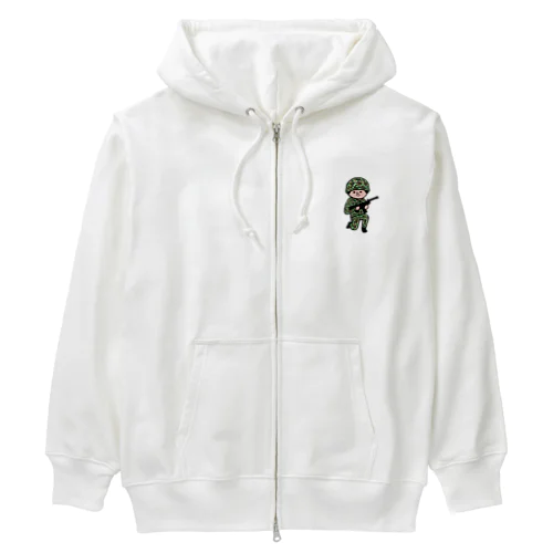 ミリタリー？ Heavyweight Zip Hoodie