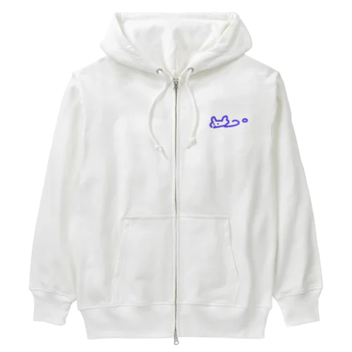  謎の動物 Heavyweight Zip Hoodie