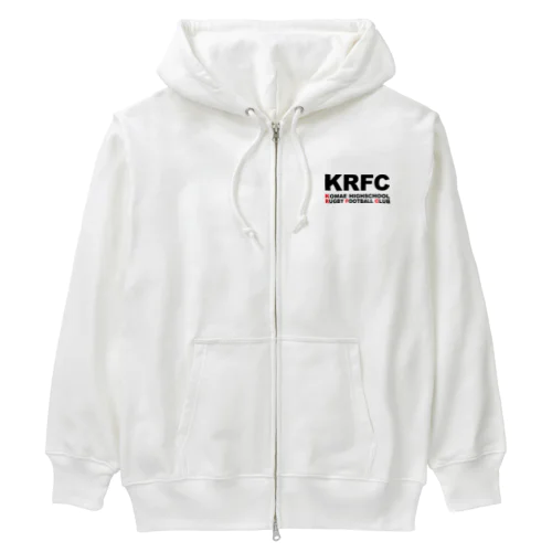 KRFC：KRFC x BK ヘビーウェイトジップパーカー