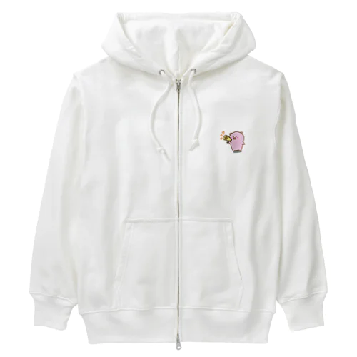 2頭身アニマルズ　ぶーちゃん Heavyweight Zip Hoodie