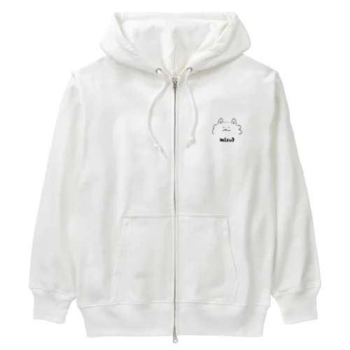 何か言いたげなねこちゃん Heavyweight Zip Hoodie