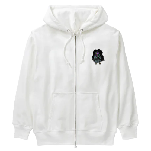 突撃！！クリチャーちゃん Heavyweight Zip Hoodie