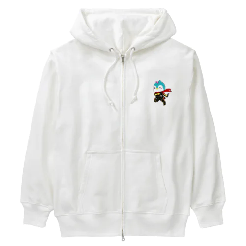 まっちゃんペンギングッズ Heavyweight Zip Hoodie