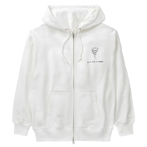 storms Heavyweight Zip Hoodie