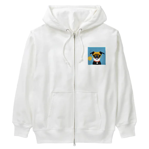 DJ.dog dogs1 Heavyweight Zip Hoodie