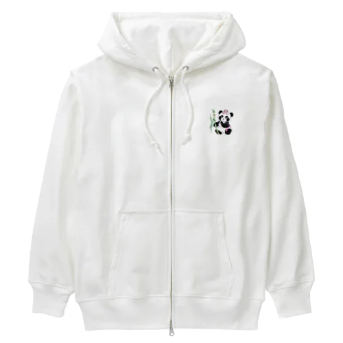 かぐやパンダ姫 Heavyweight Zip Hoodie