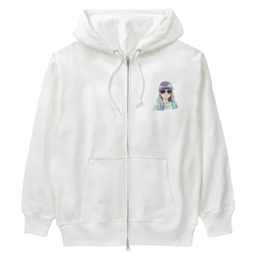 Qレディー Heavyweight Zip Hoodie