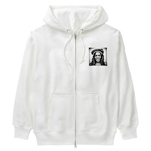 レゲエちゃん Heavyweight Zip Hoodie