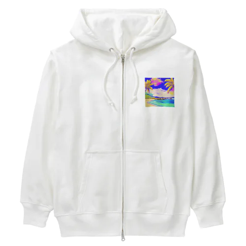 南国グラフィック Heavyweight Zip Hoodie