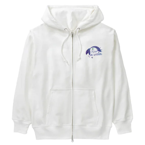 人魚のマーク Heavyweight Zip Hoodie