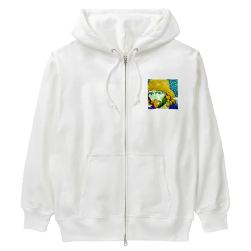 カードコバーン　ゴッホの世界へ Heavyweight Zip Hoodie