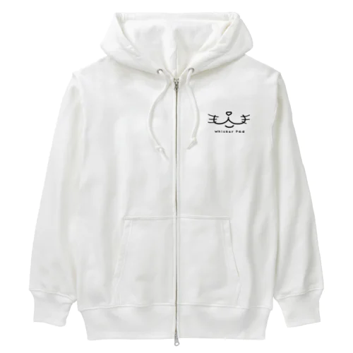  ウィスカーパッド Heavyweight Zip Hoodie