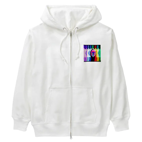 宇宙人シリーズ Heavyweight Zip Hoodie